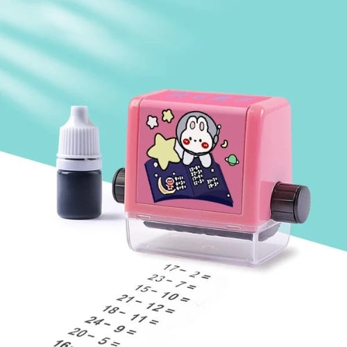 Math Rolling Stamp