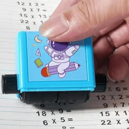 Math Rolling Stamp